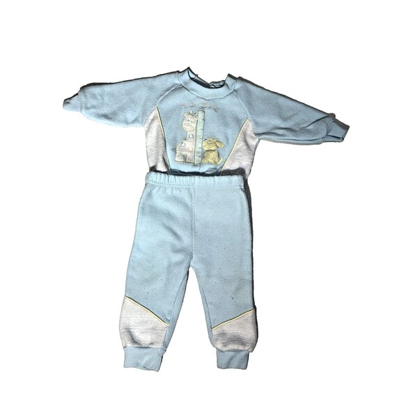 Vintage 1990’s Boys 12M Sweatsuit Set So Big  Bright Future - Picture 1 of 4